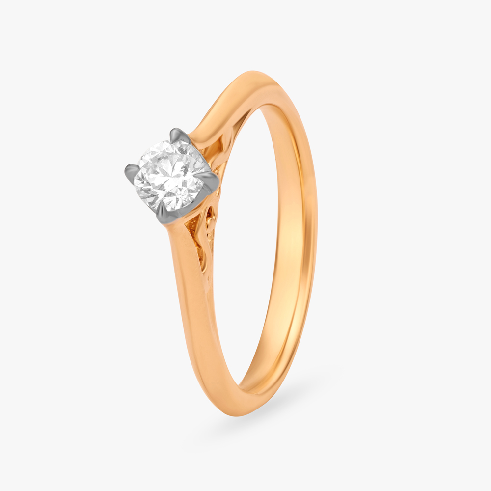 Earla Contemporary Diamond Ring