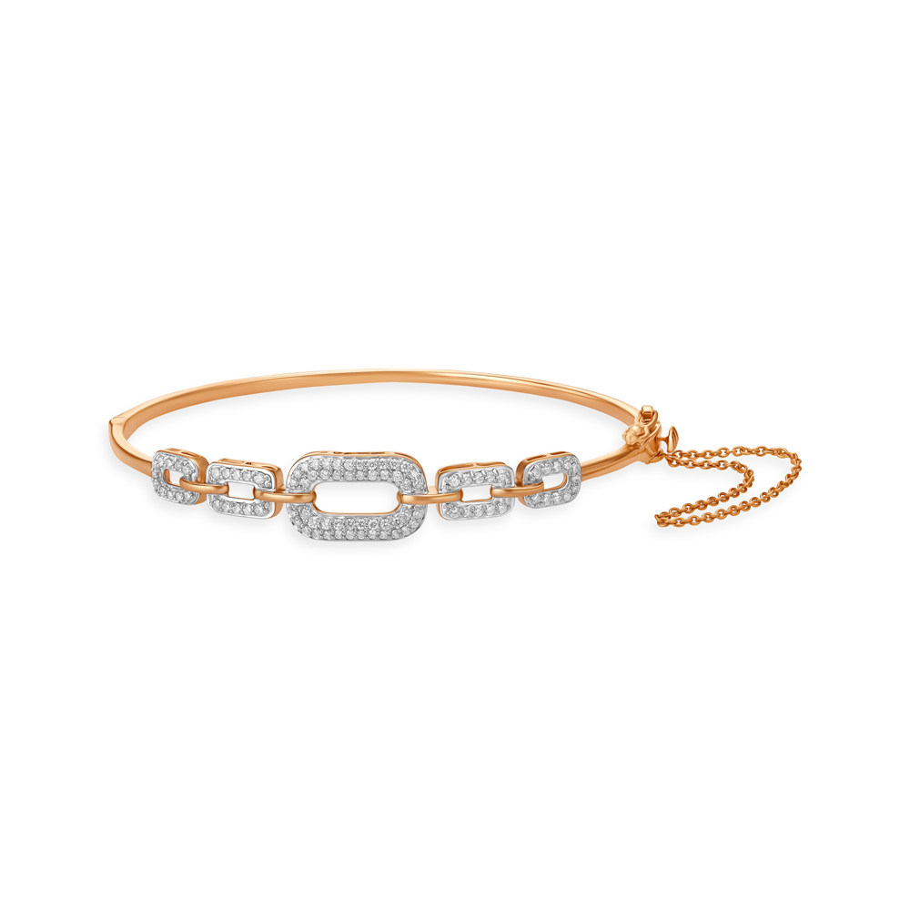 Contemporary Stylish Diamond Bangle,,hi-res image number null