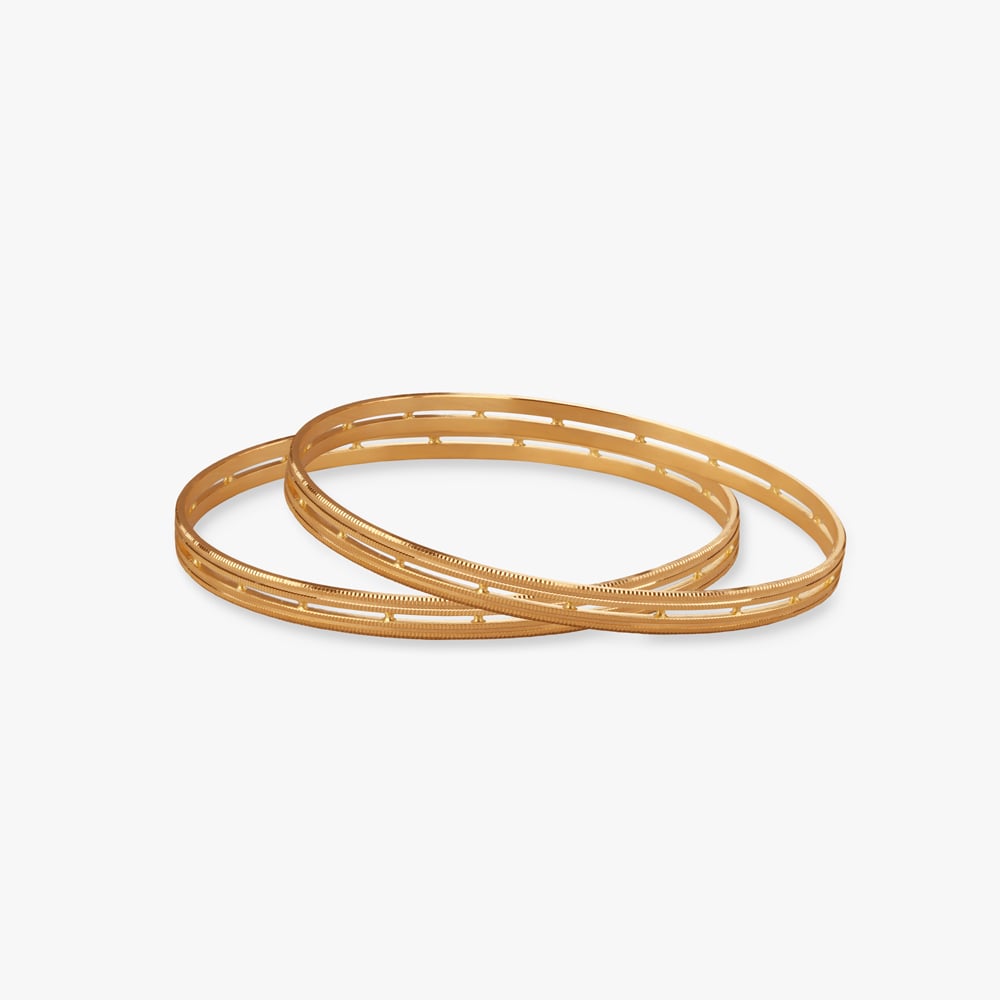 Timeless Treasure Gold Bangles,,hi-res image number null