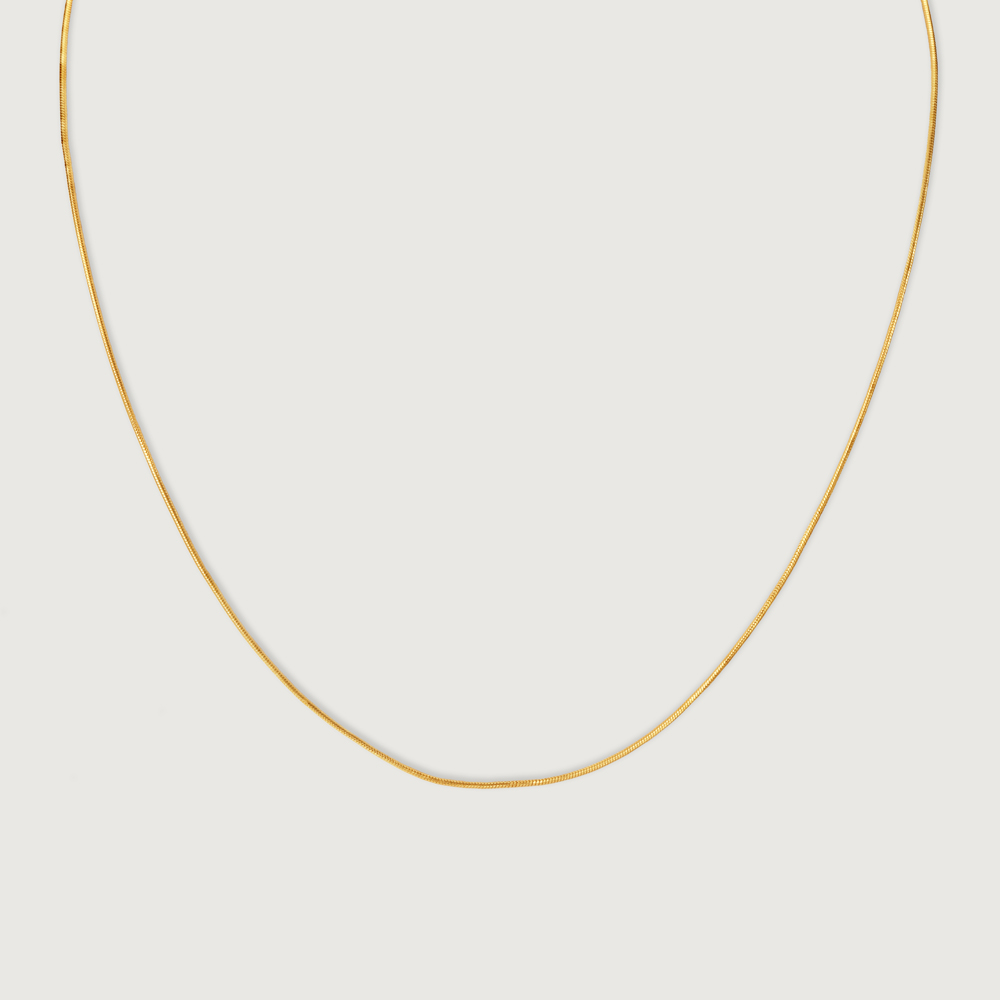 Shining Strand 22 Kt Gold Chain,,hi-res image number null