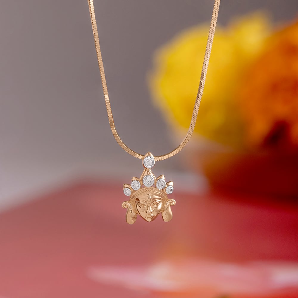 Durga pendant gold tanishq hotsell