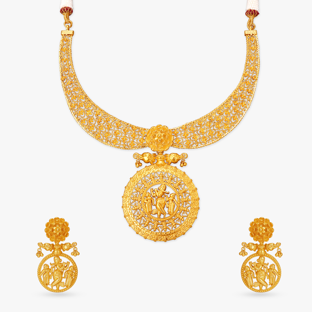 Sacred Raas Leela Necklace Set,,hi-res image number null