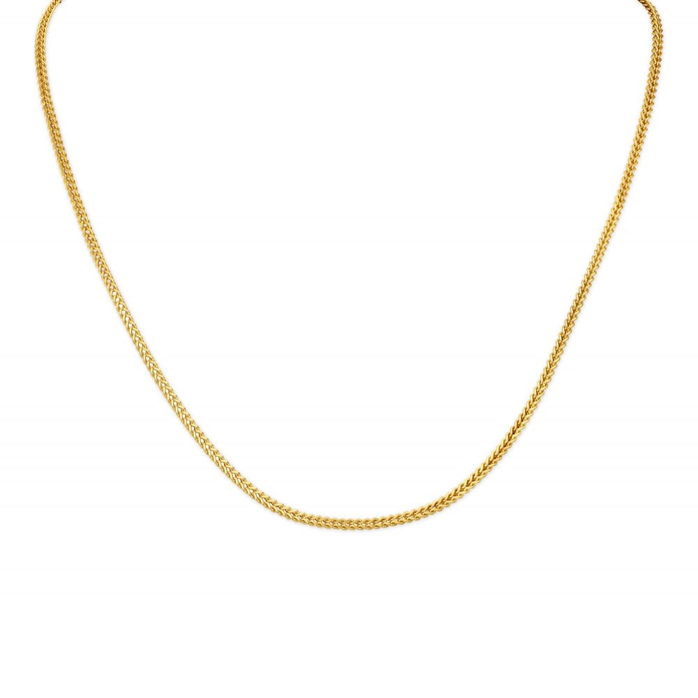 

Sleek Twisted Links Gold Chain