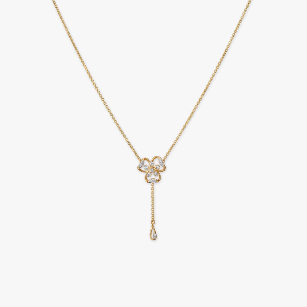 

Floret Trail Diamond Necklace