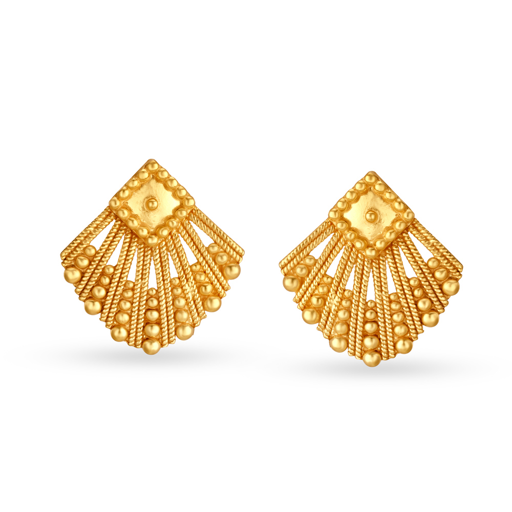 Radiant Gold Pendant and Earrings Set,,hi-res image number null