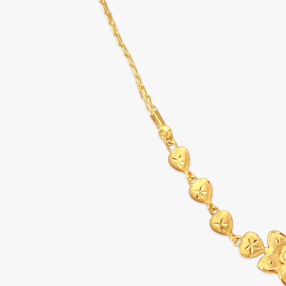 

Graceful Blossom Gold Chain
