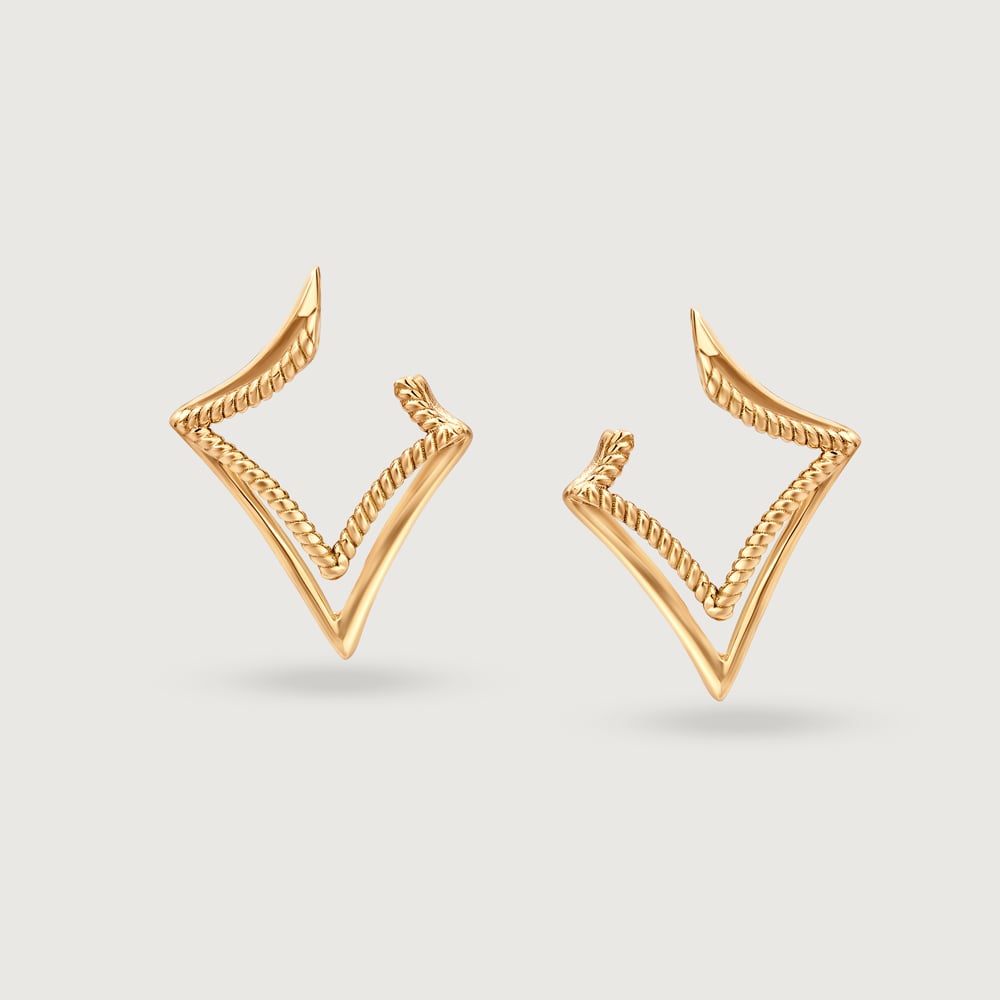 Stellar Symphony  14KT Stud Earrings,,hi-res image number null