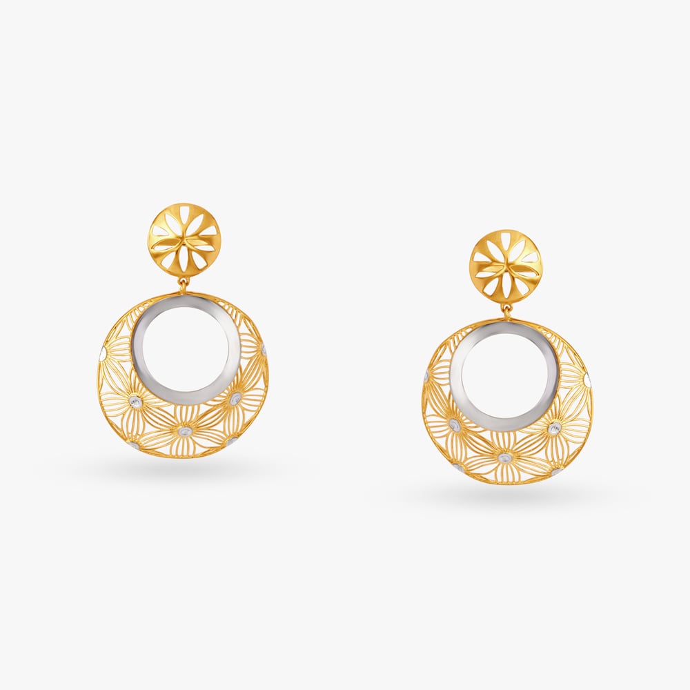 

Ethereal Floral Drop Earrings