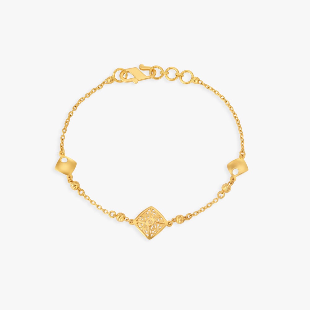 Graceful Gold Bangles for Kids