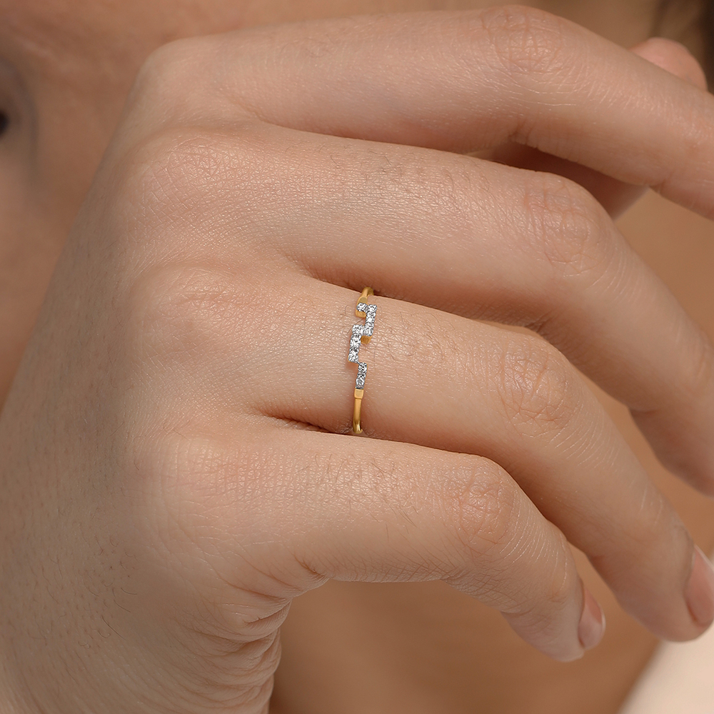 Zig Shine Diamond Ring,,hi-res image number null
