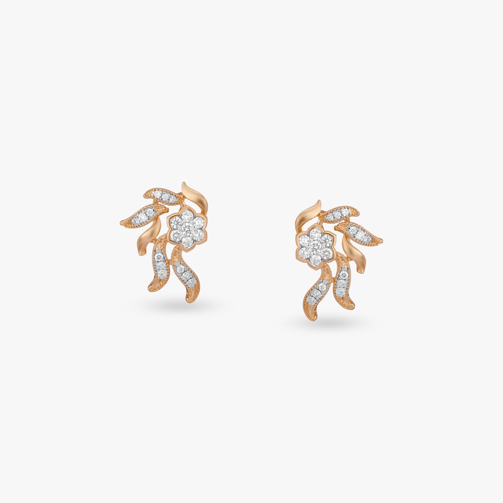 

Blooming Radiance Diamond Stud Earrings