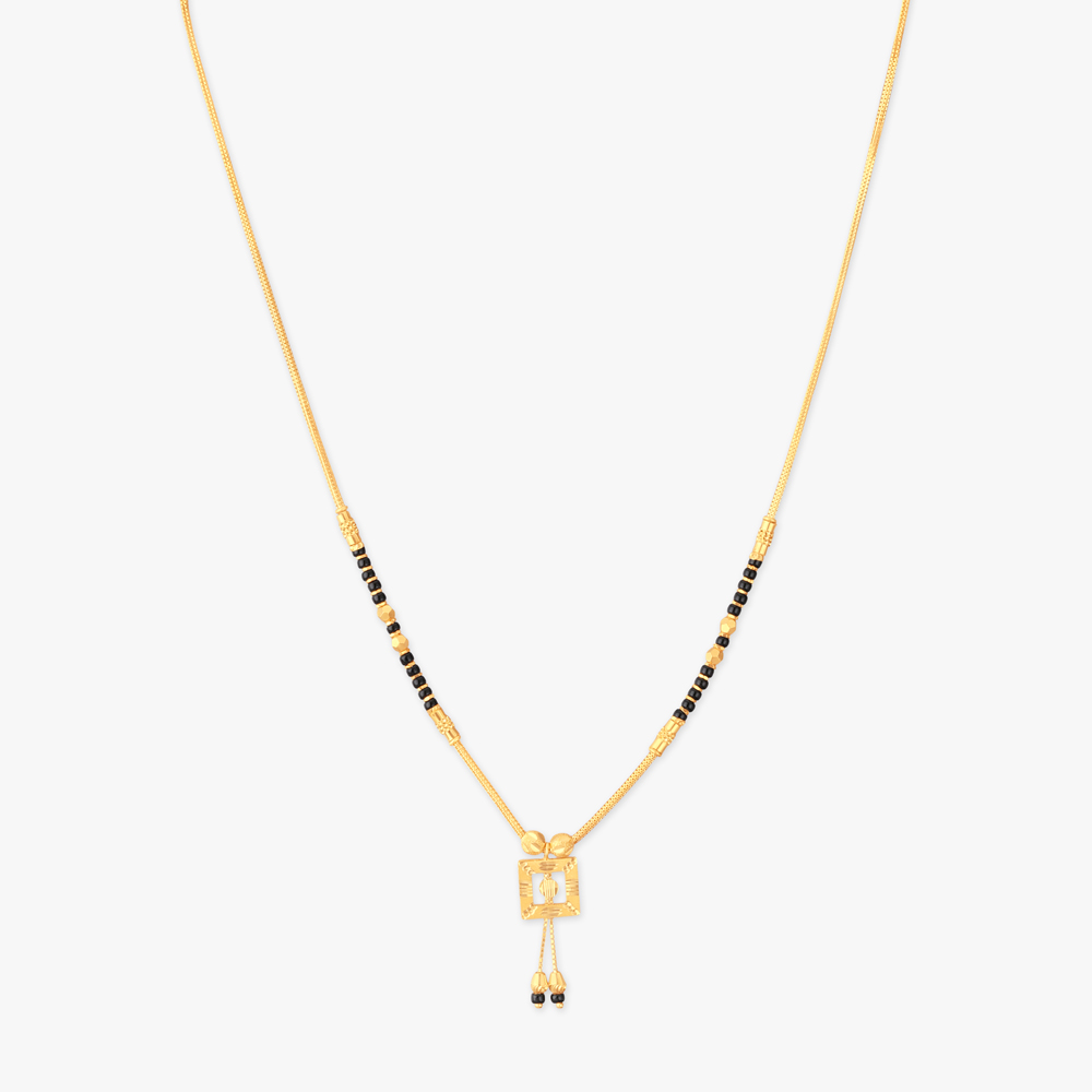 Square Frame Drop Mangalsutra,,hi-res image number null