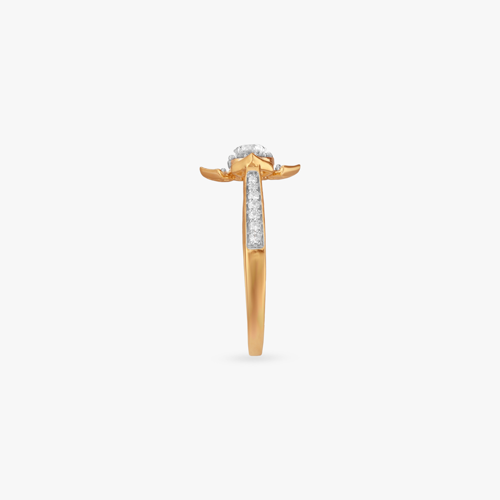 Regal Glint Diamond Finger Ring,,hi-res image number null