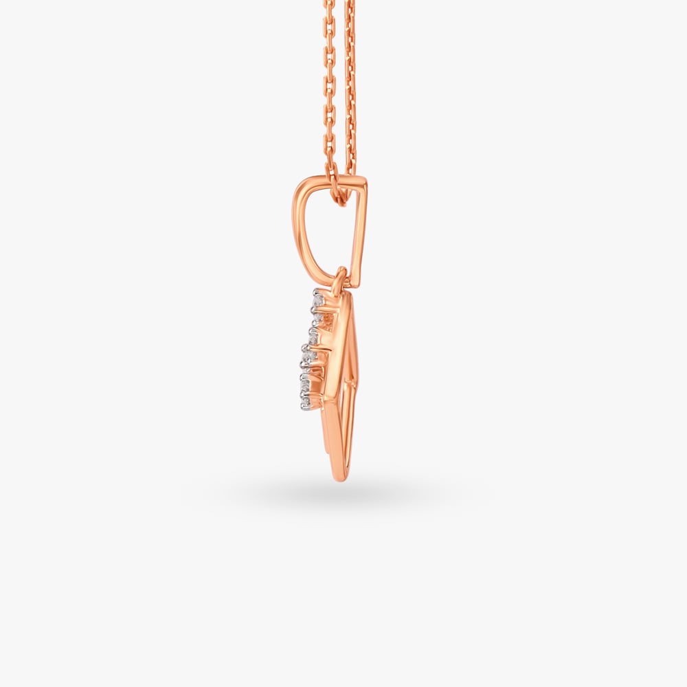 Rhombus Gleam Diamond Pendant,,hi-res image number null