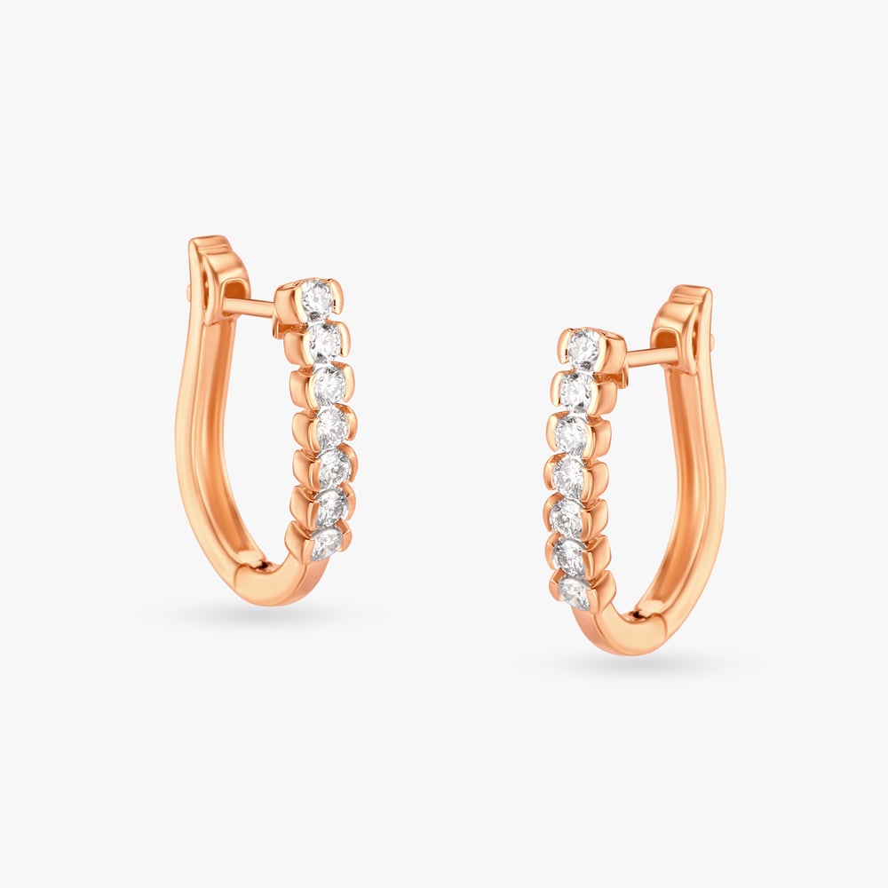 Subtle Glam Hoop Earrings,,hi-res image number null