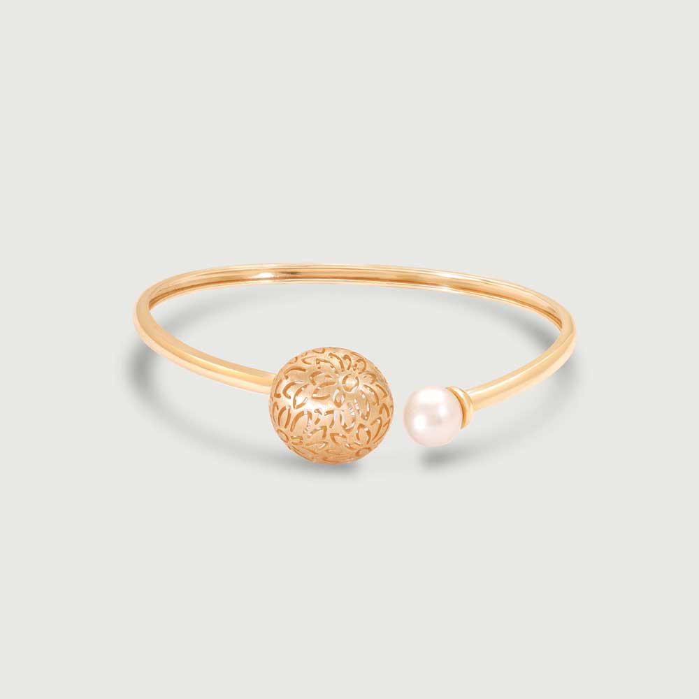 Artful Accent Pearl Bangle,,hi-res image number null