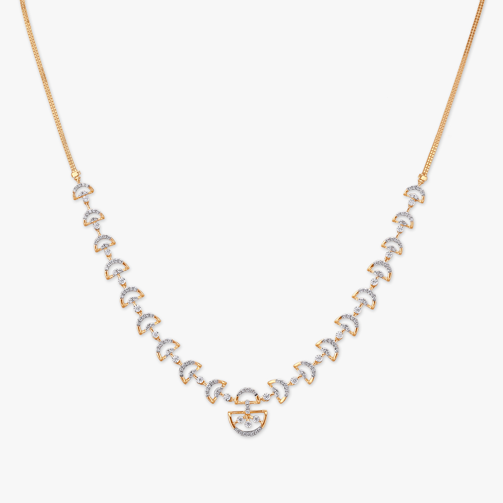 Graceful Luxe Diamond Necklace Set,,hi-res image number null