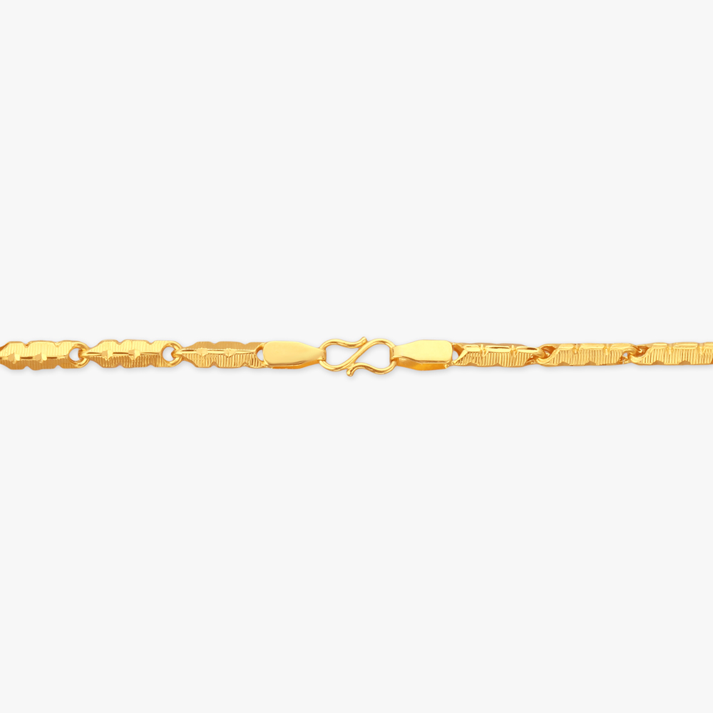 Diagonal Cut Link Chain for Men,,hi-res image number null