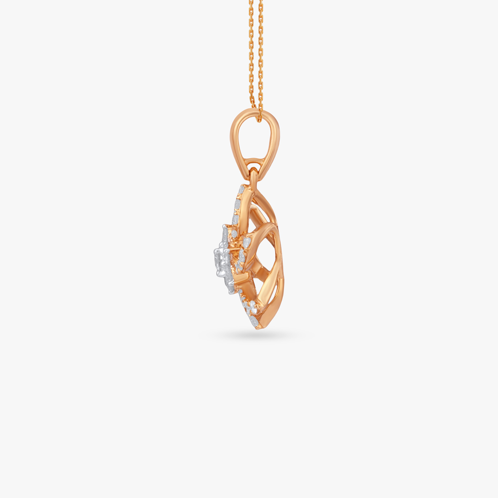 Star Bloom Diamond Pendant and Earrings Set,,hi-res image number null