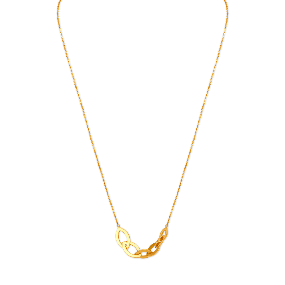 Stylish Links Gold Chain,,hi-res image number null