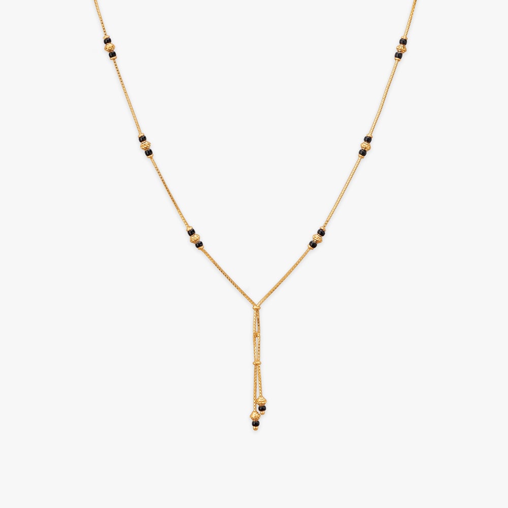 

Quiet Cascade Gold Mangalsutra