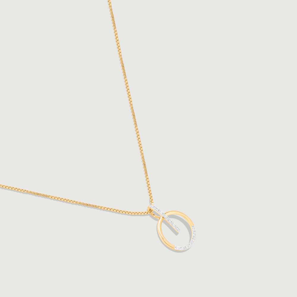Glitzy Loop Diamond Pendant,,hi-res image number null