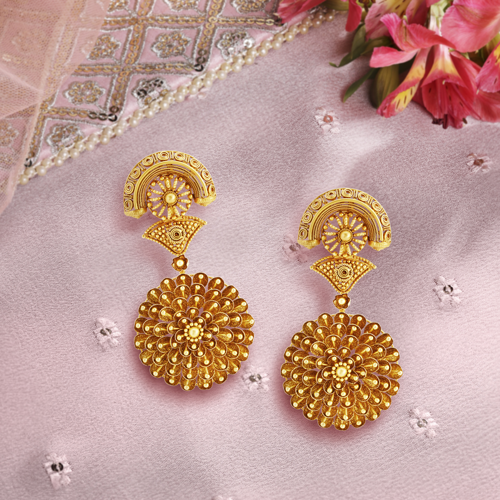 Exquisite Floral Necklace Set,,hi-res image number null