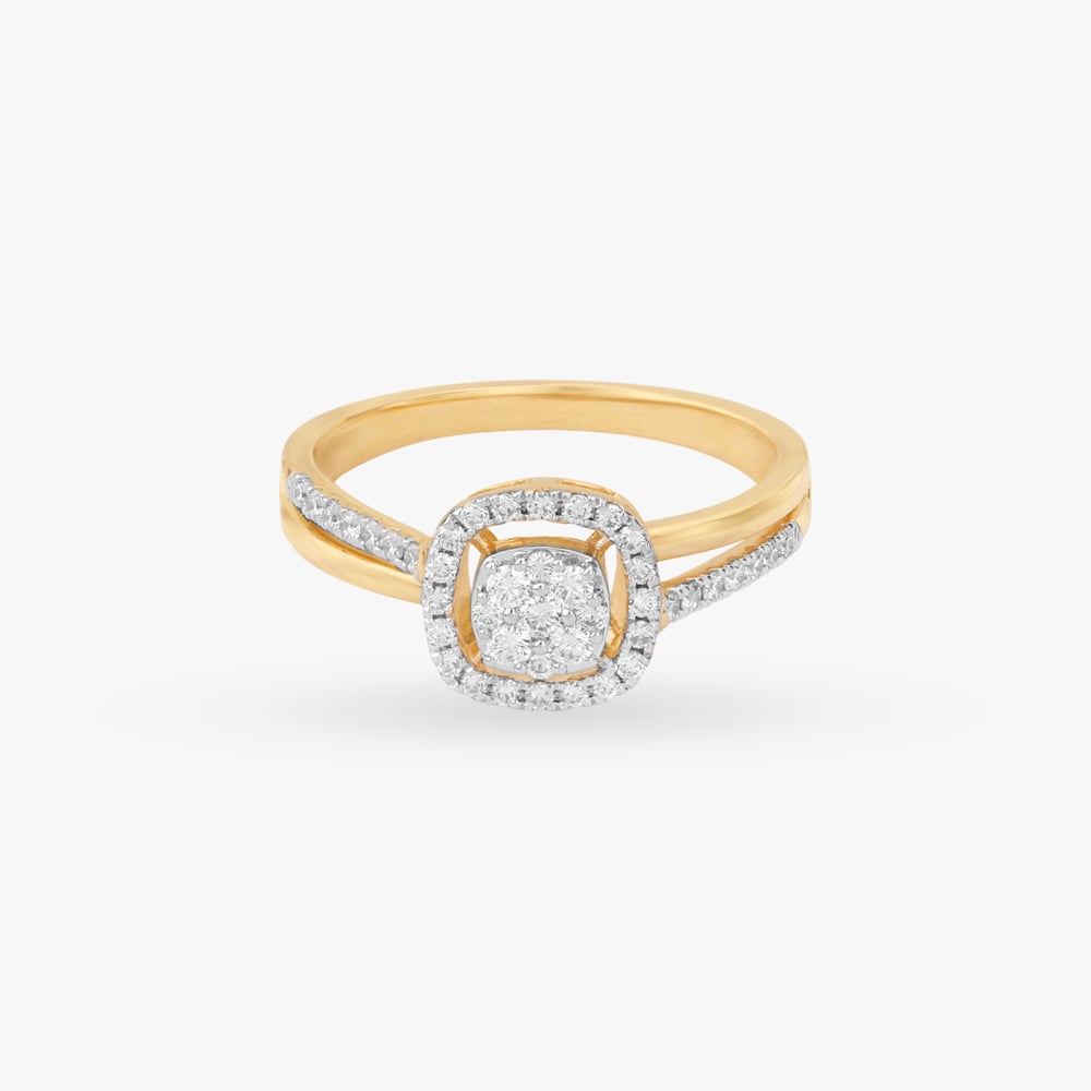 Halo Sparkle Diamond Ring,,hi-res image number null