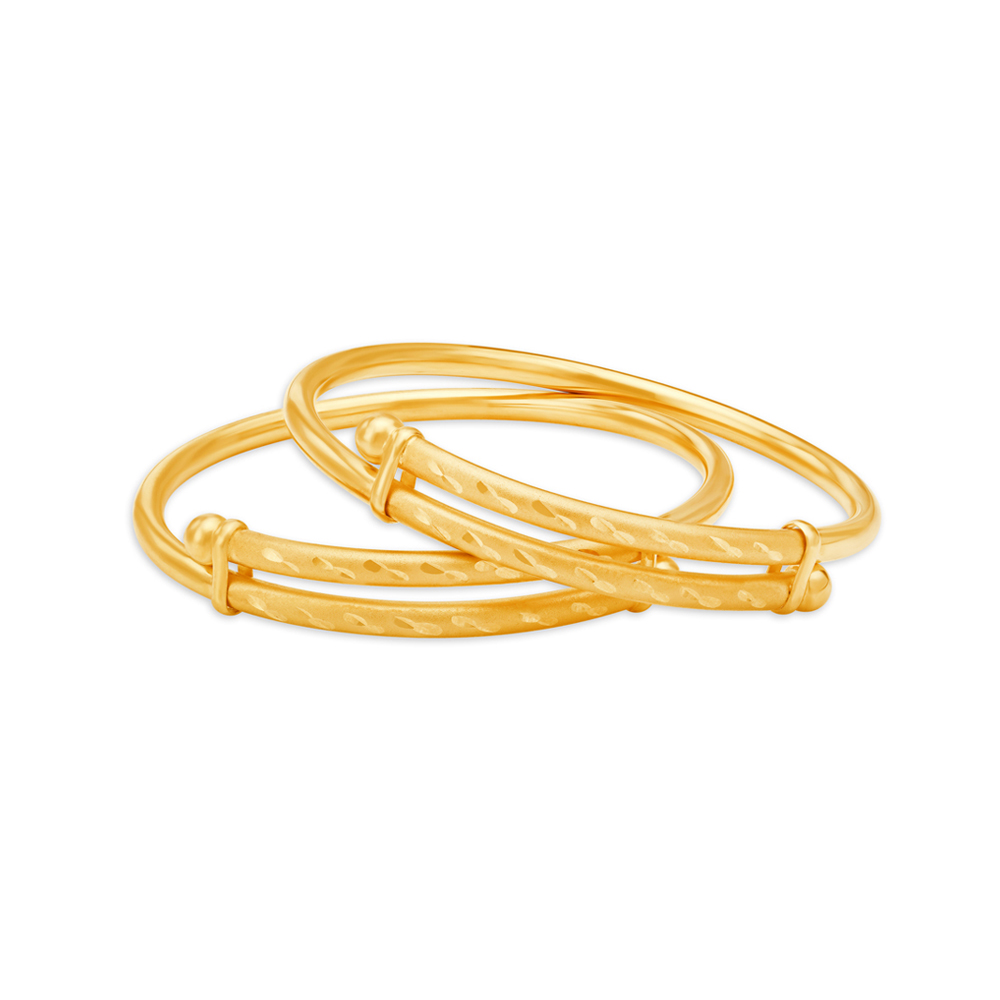 Classic Gold Bangle for Kids