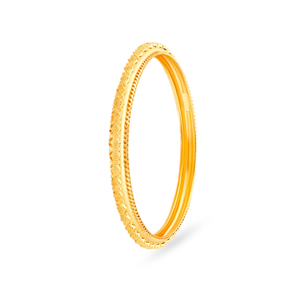 Ornate Delight Gold Bangles,,hi-res image number null