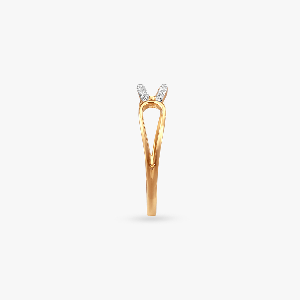 Abstract Cutout Diamond Ring,,hi-res image number null