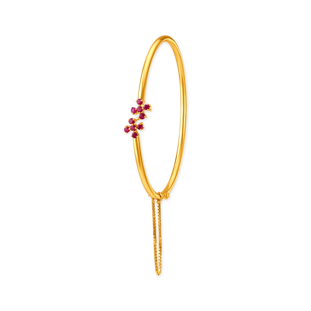 Tiana Ruby Bangle,,hi-res image number null