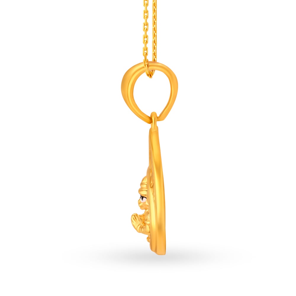 Devotional Gold Pendant for Men,,hi-res image number null