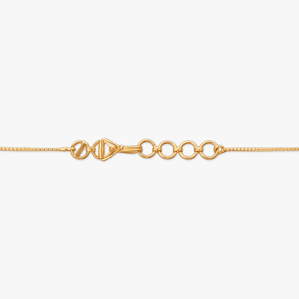 Ornate Cascade Gold Mangalsutra,,hi-res image number null