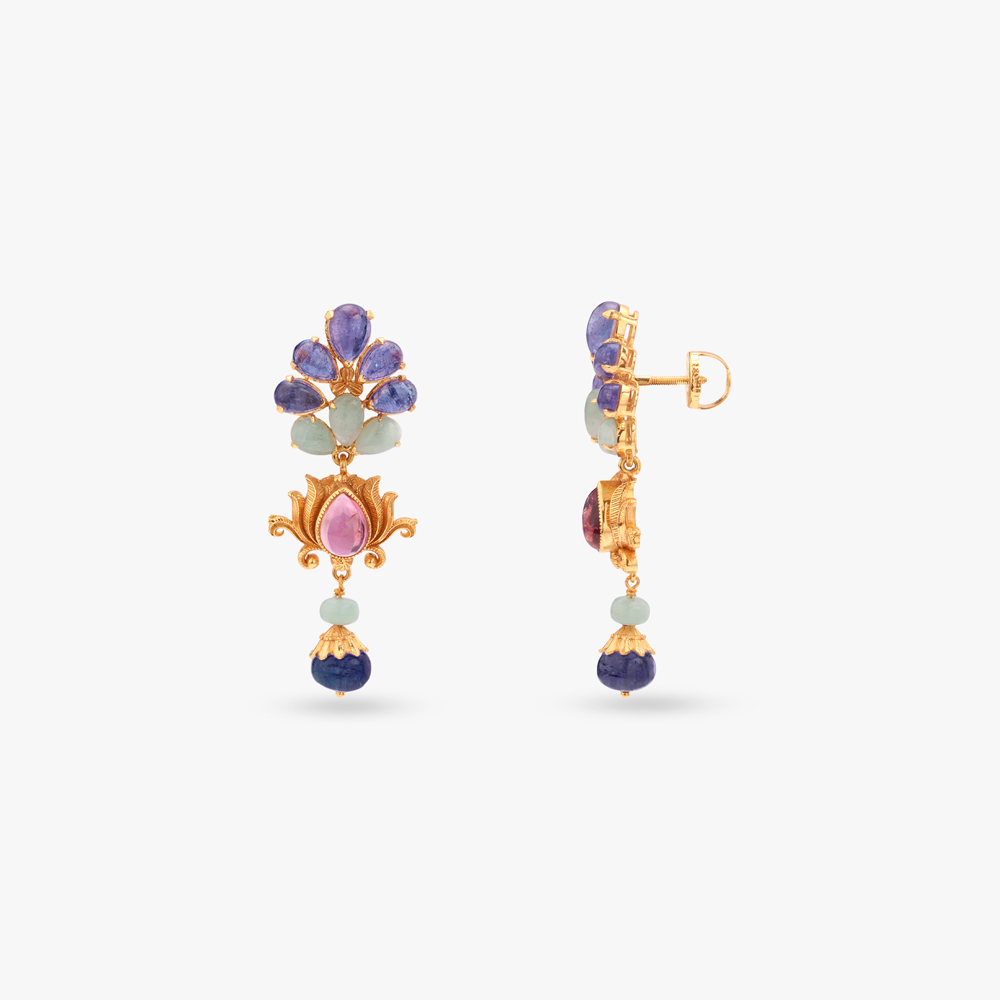 Petal Lightfall Gold Necklace Set,,hi-res image number null