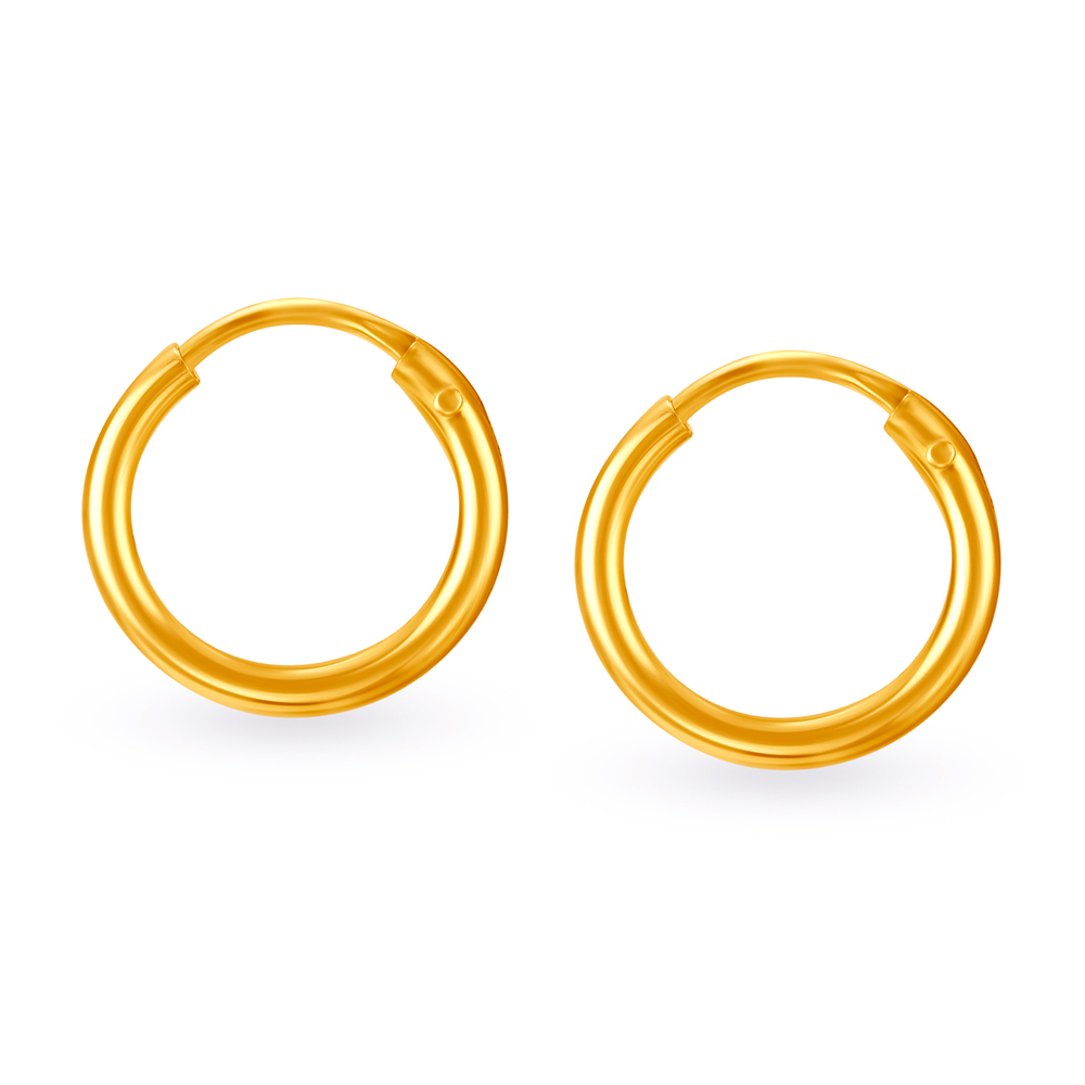 Sublime Gold Hoop Earrings,,hi-res image number null