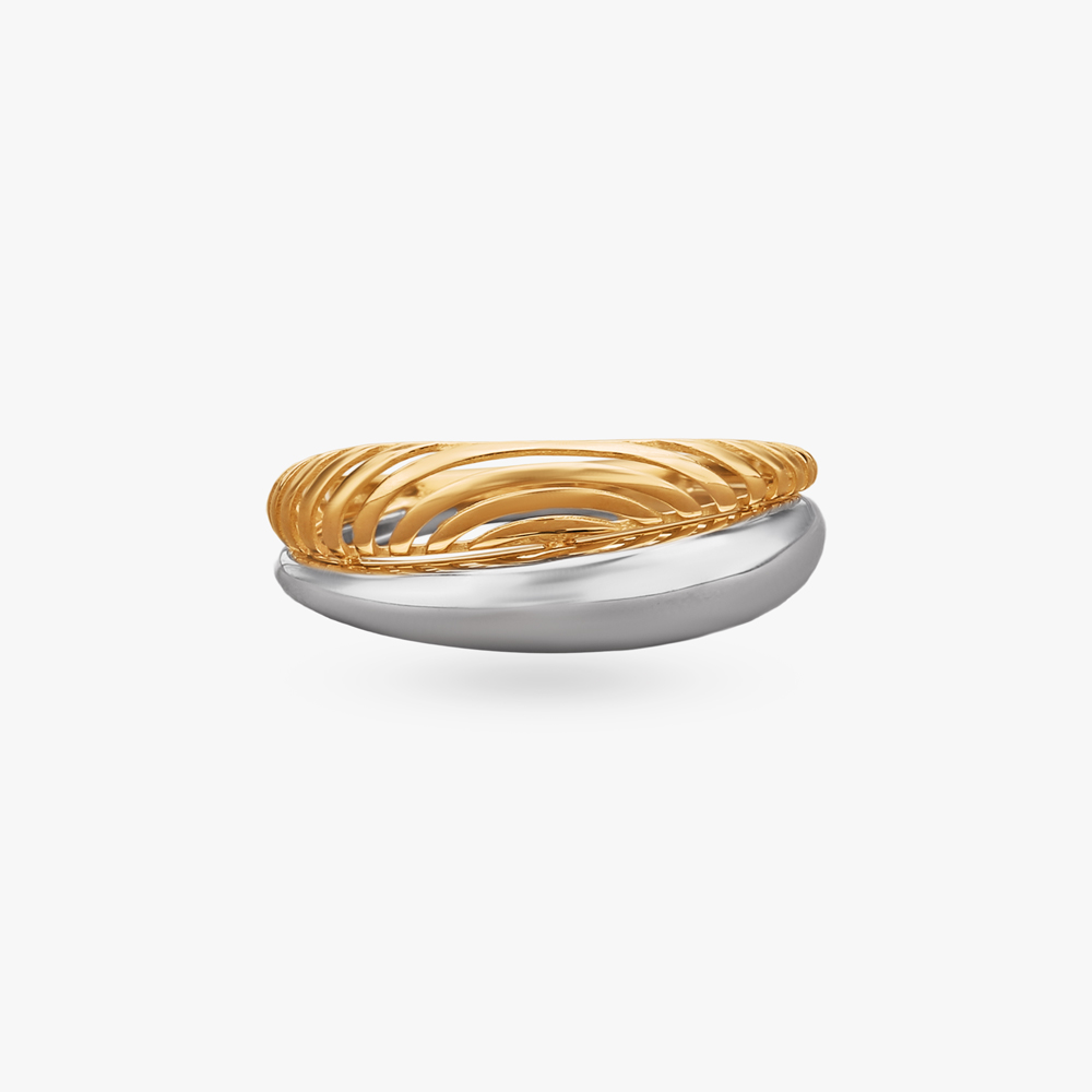

Layered Edge Gold Ring
