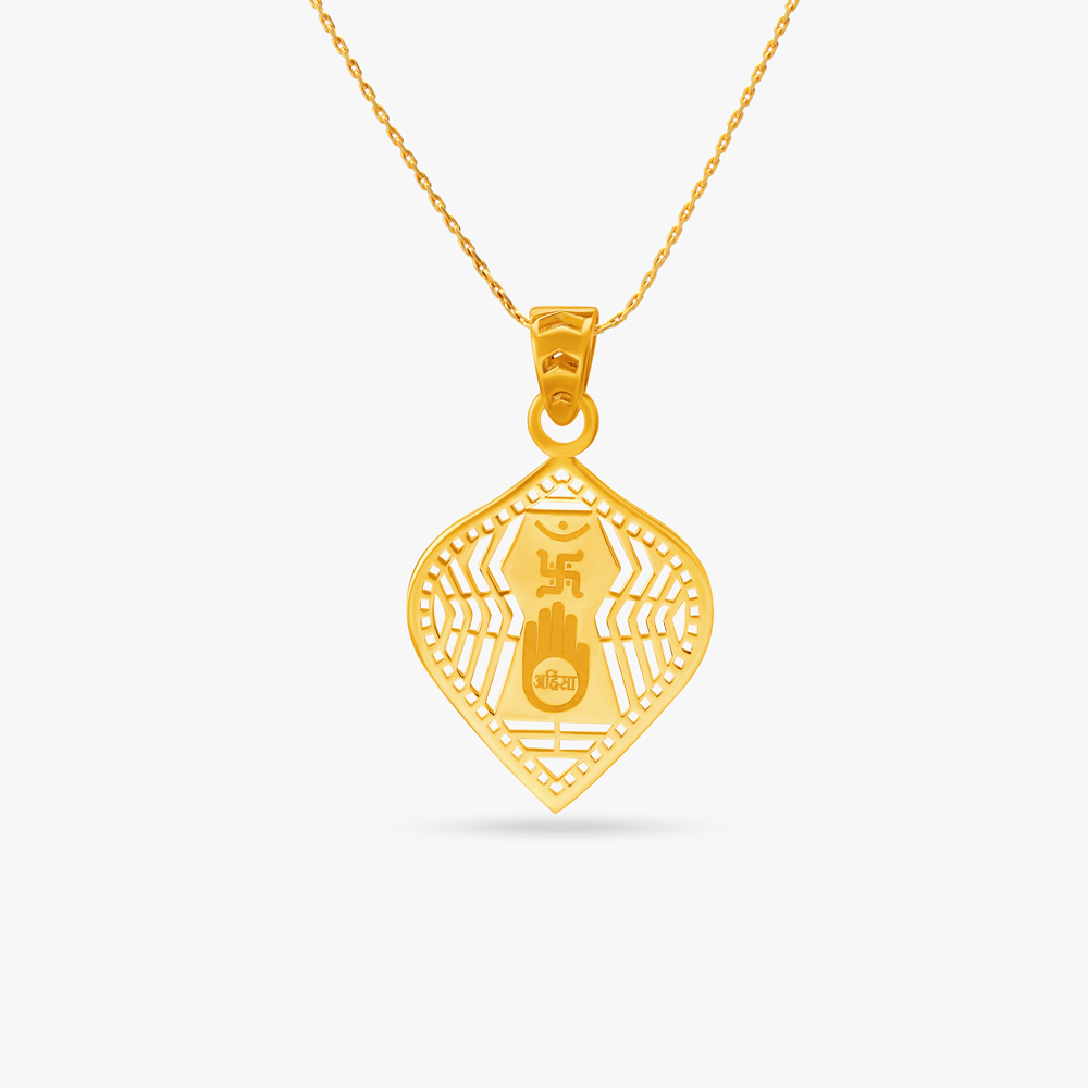 Serene Ahimsa Pendant