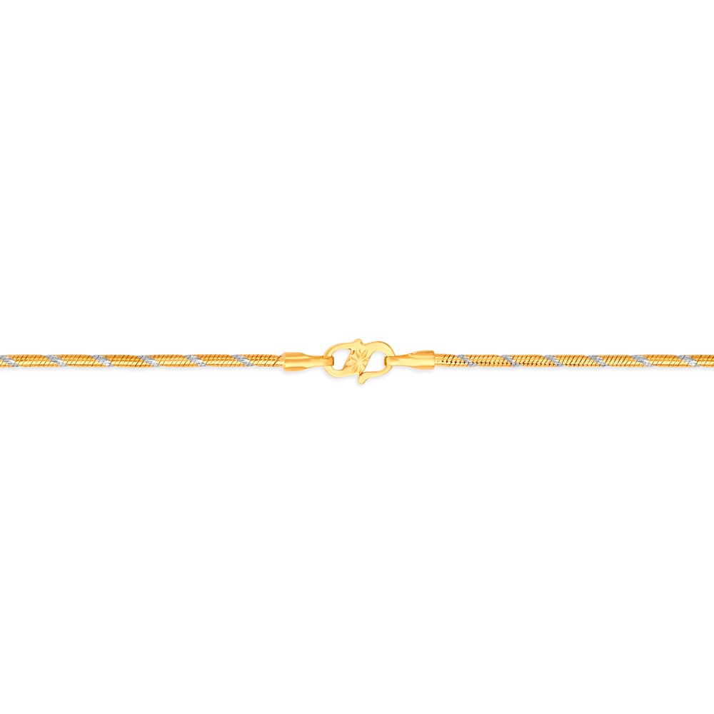 Striking Twisted Gold Chain,,hi-res image number null