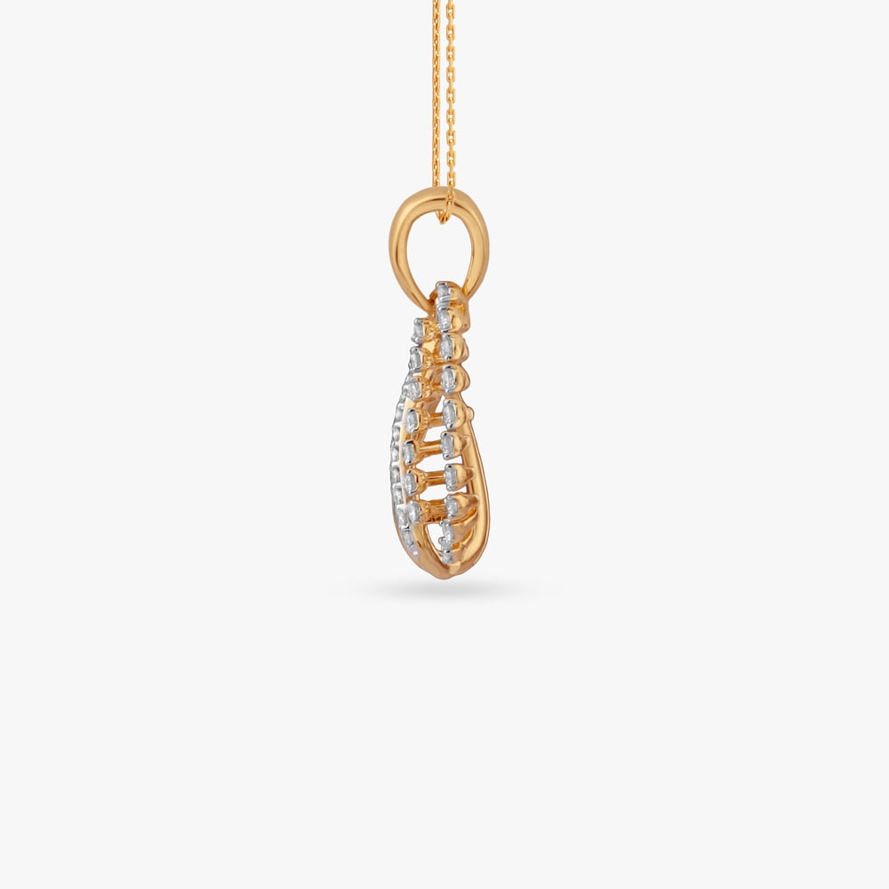 Serene Loop Diamond Pendant,,hi-res image number null