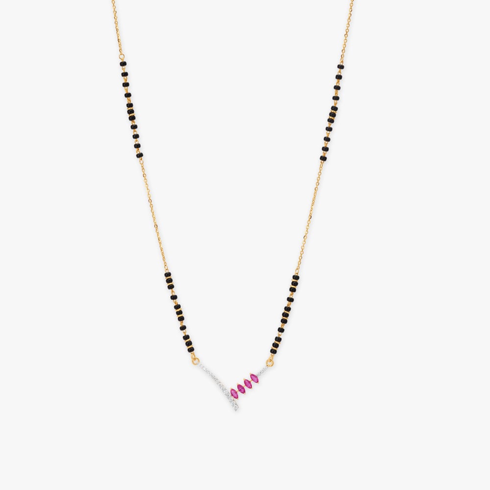 Scarlet Grace Diamond Mangalsutra,,hi-res image number null