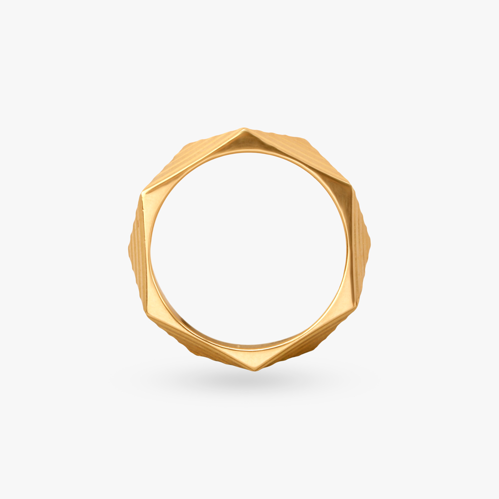 Angled Form Gold Ring,,hi-res image number null