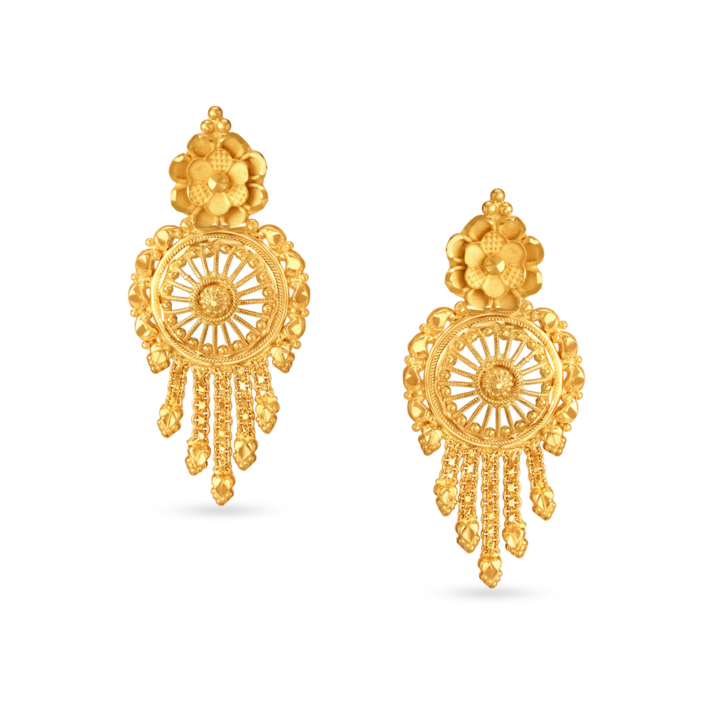 Regal Intricate Gold Rani Haar for the Marathi Bride,,hi-res image number null