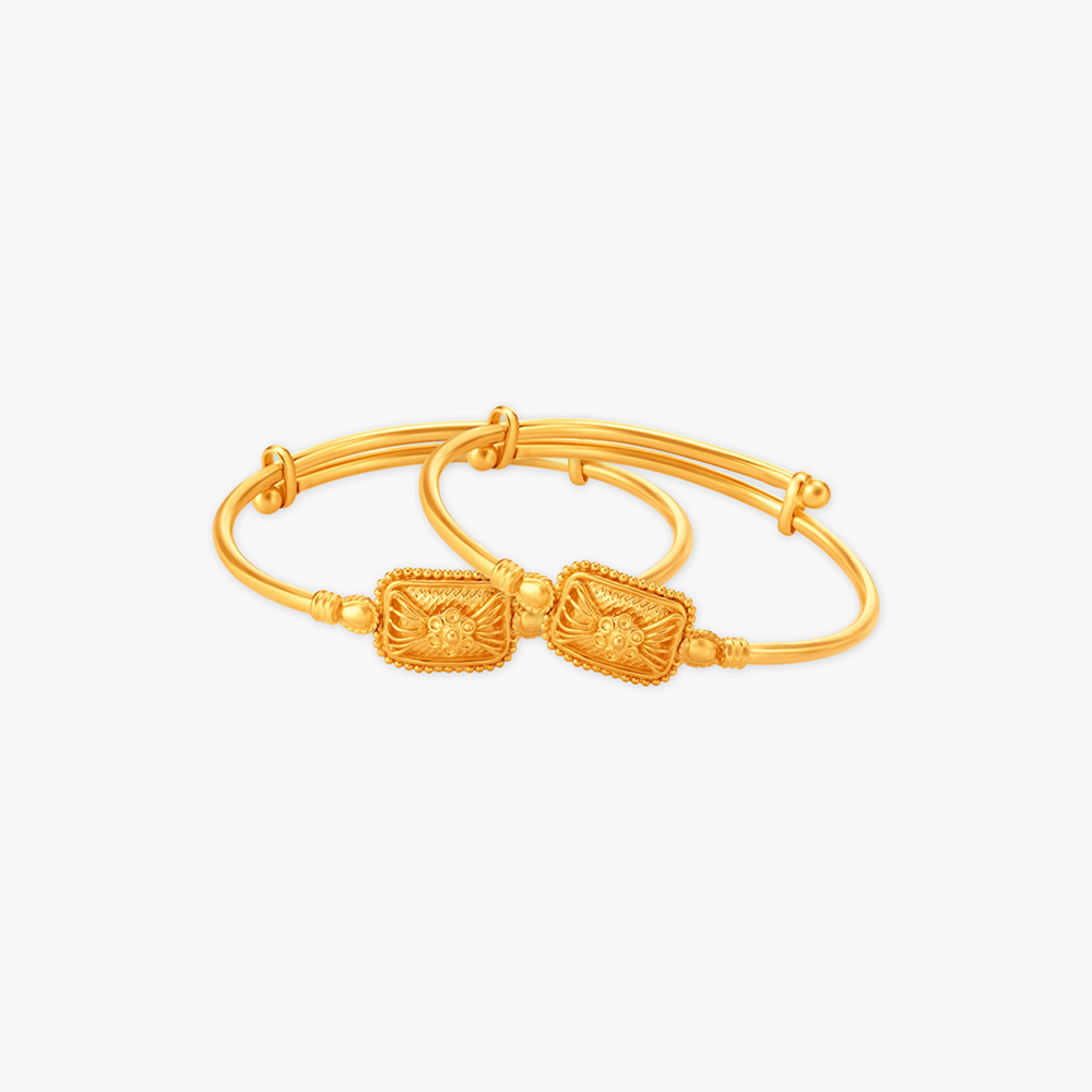 Baby gold bangles tanishq jewellery sales