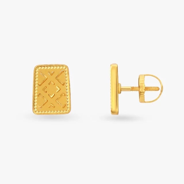 Everlasting Gold Stud Earrings,,hi-res image number null