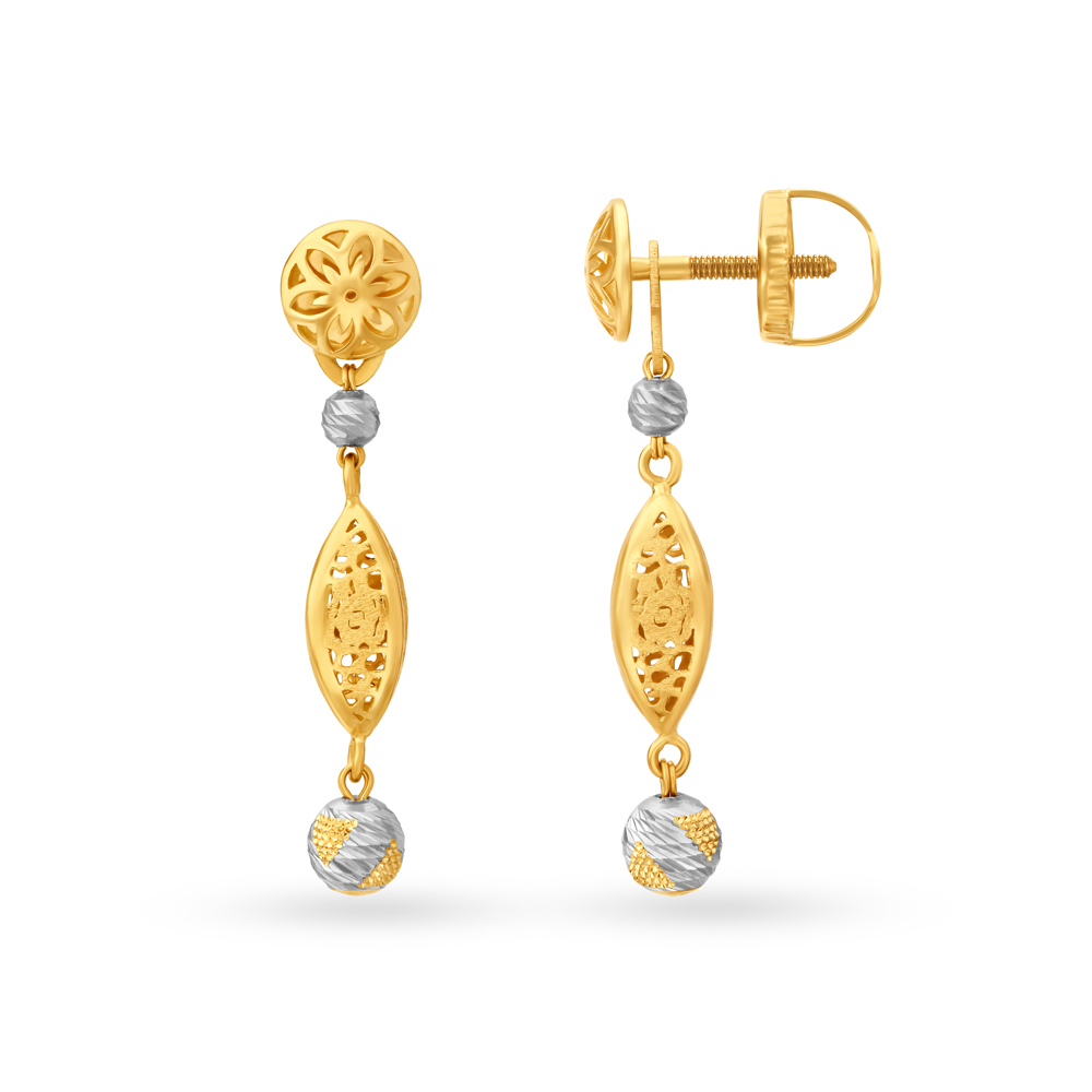 Classy Abstract Drop Earrings,,hi-res image number null