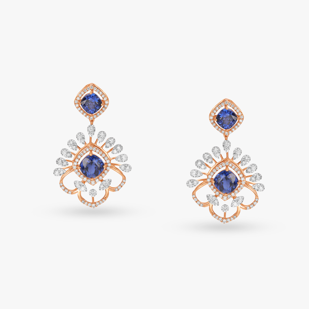 Blooms of Hope Natural diamond Necklace Set,,hi-res image number null