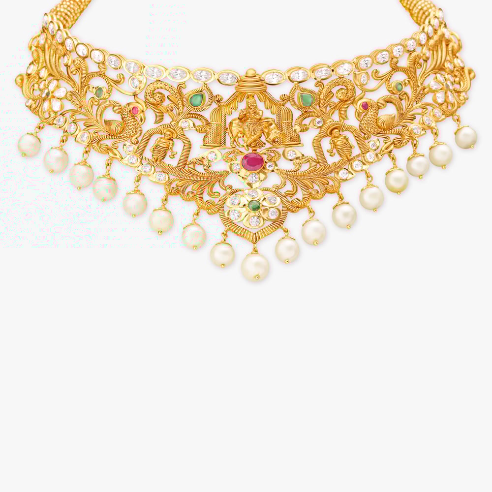 Divine Gold Necklace,,hi-res image number null