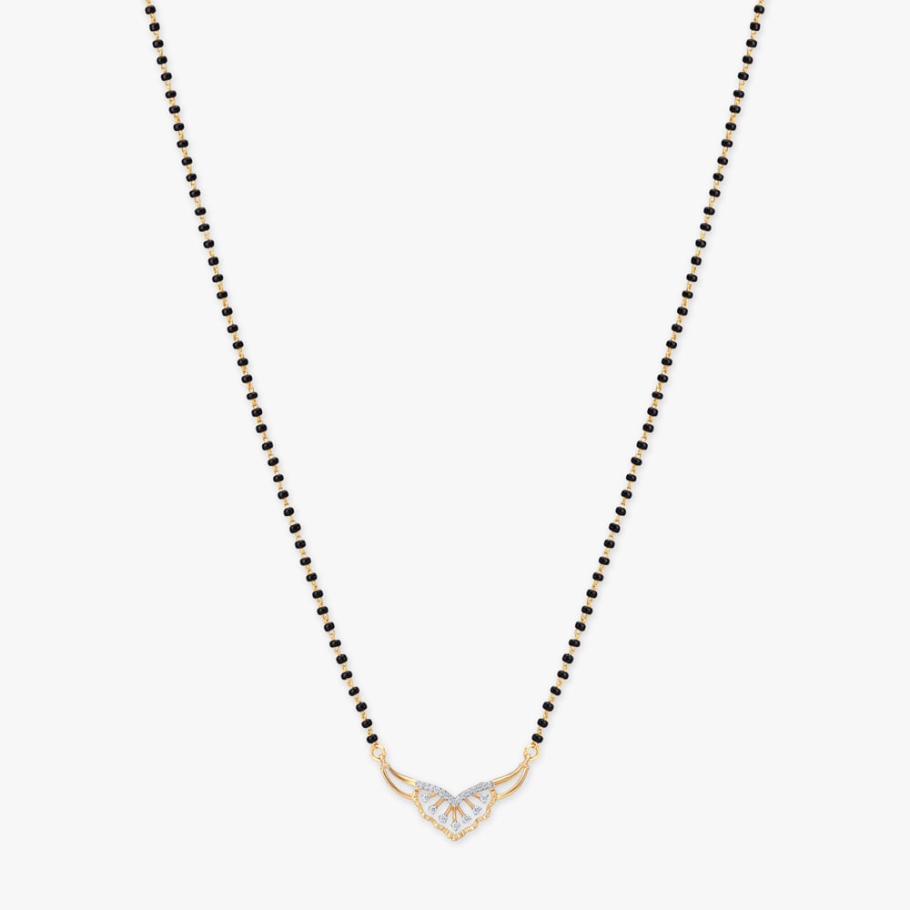 Wings of Vow Diamond Mangalsutra,,hi-res image number null
