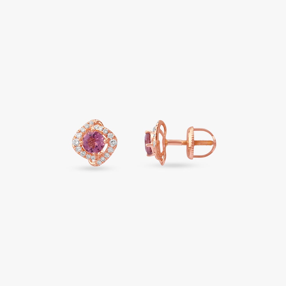 Pink Twilight Diamond Necklace Set,,hi-res image number null